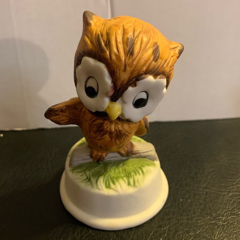 Vintage UCGC Taiwan Owl Figurine